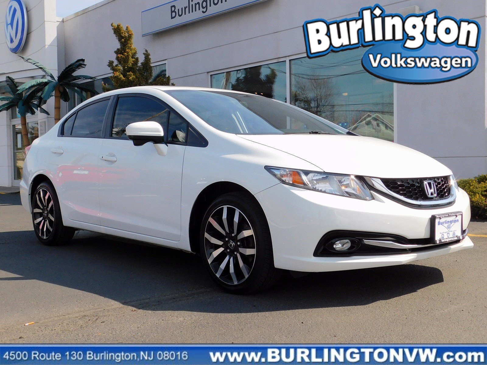 Pre Owned 2015 Honda Civic Sedan Ex L 4dr Car In Burlington